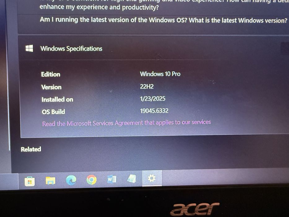 Acer aspire A315-34