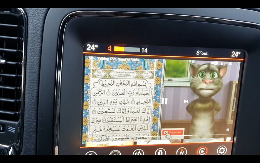 2018-UP Uconnect FCA Android Extension Carplay V5