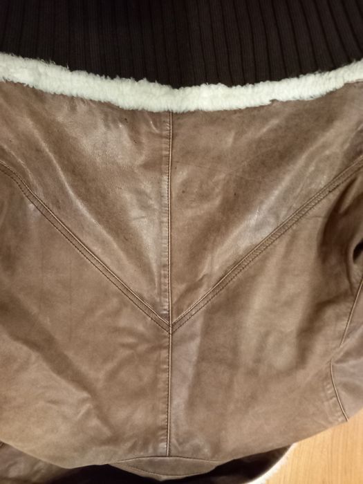 Дамско яке естествена кожа - размер S