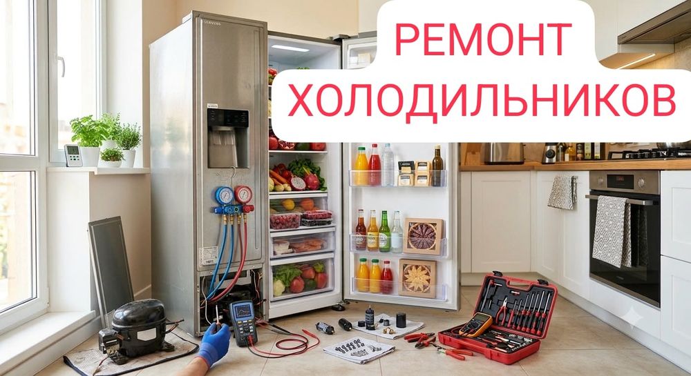 Ремонт холодильника и морозильника