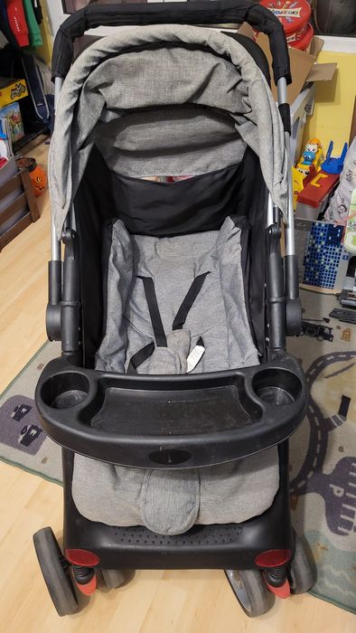 Детска количка Wunderkid Star, Реверсивна дръжка, Калъф за крачета