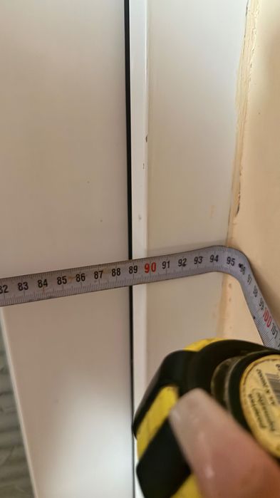 Pvc дограма врата с каса, ключ, щора, матирано стъкло