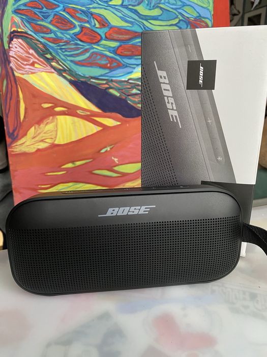 Bose SoundLink Flex – Bluetooth колонка, като нова, пълен компле