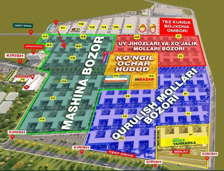 SUPER NARX!!! Toshkent INDEXda 26 m² tayyor do‘kon sotiladi
