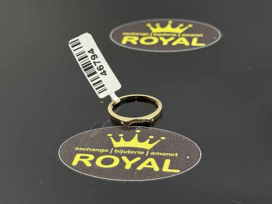 Bijuteria ROYAL : Inel AUR 14K NOU / 1.03 GR