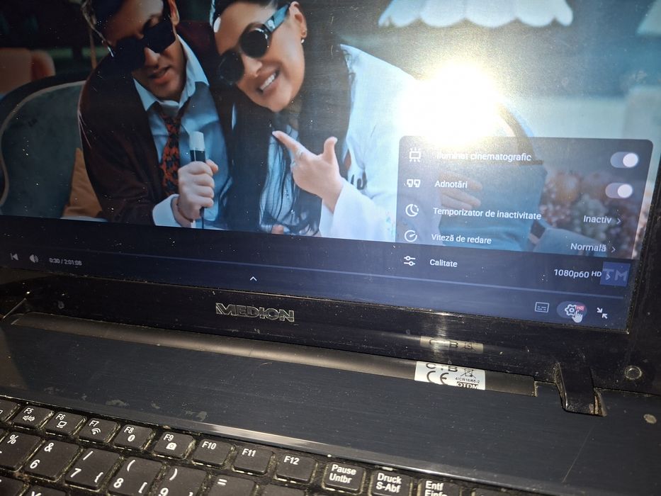 Medion E6226 cu Intel i3, 6 gb ram, Windows 10,bun muzică, filme