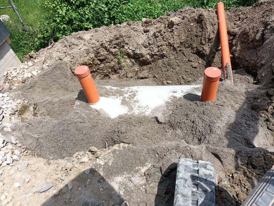 Fosa septica cu montaj