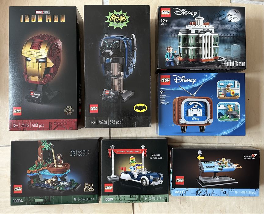 ЧИСТО НОВИ конструктори LEGO Technic Icons Botanical Creator Fortnite ART ЛЕГО