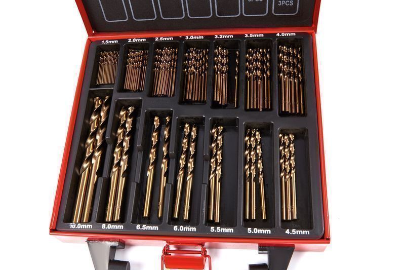 Комплект свредла 5% кобалт hss 99 бр.