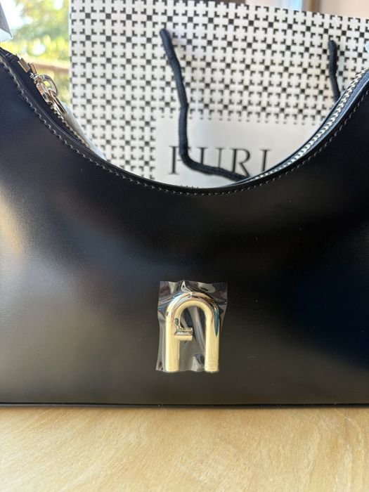 НОВА Чанта Furla, Diamante- Черна