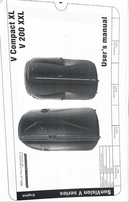 Вертикален солариум Alisun SunVision V Compact XL