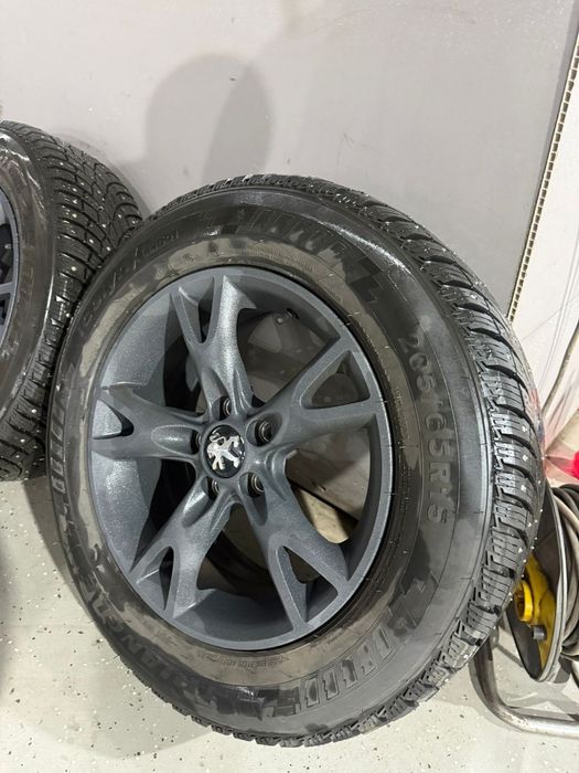 Диски 5×100 R15 ,с зимней резиной