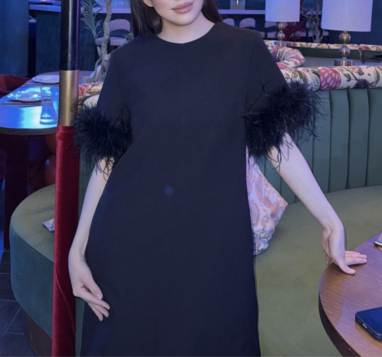 черное платья размер с