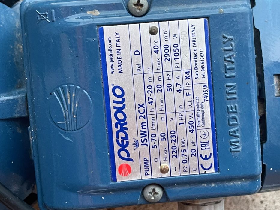 Продам насос pedrollo