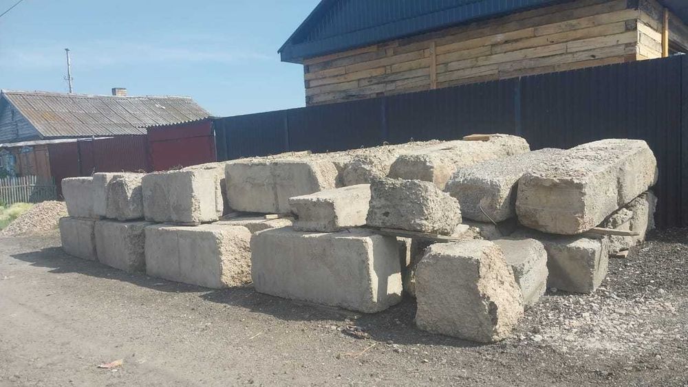 бетонные блоки  60х40  60х60