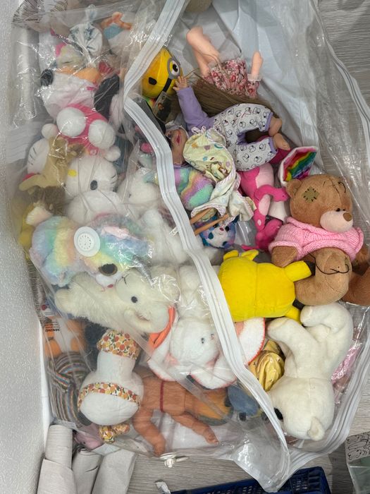 Мягкие игрушки мешок