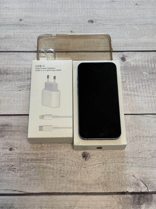 iPhone 13 - blue, 88% baterie, accesorii complete