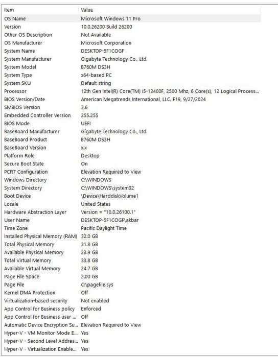 Игровой Компьютер i5 12400f/ DDR5 32Gb / GTX 1660Super / SSD: 1TB