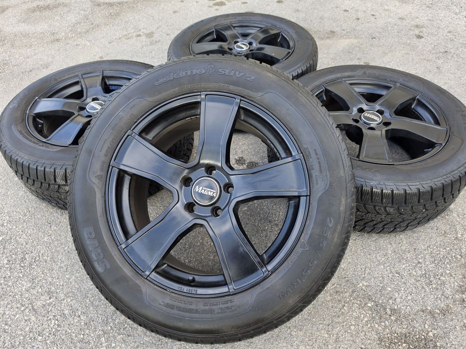 5х112/18 зимни гуми ЕТ30 Мерцедес Ауди Фолксваген Шкода 5x112/18 Mercedes