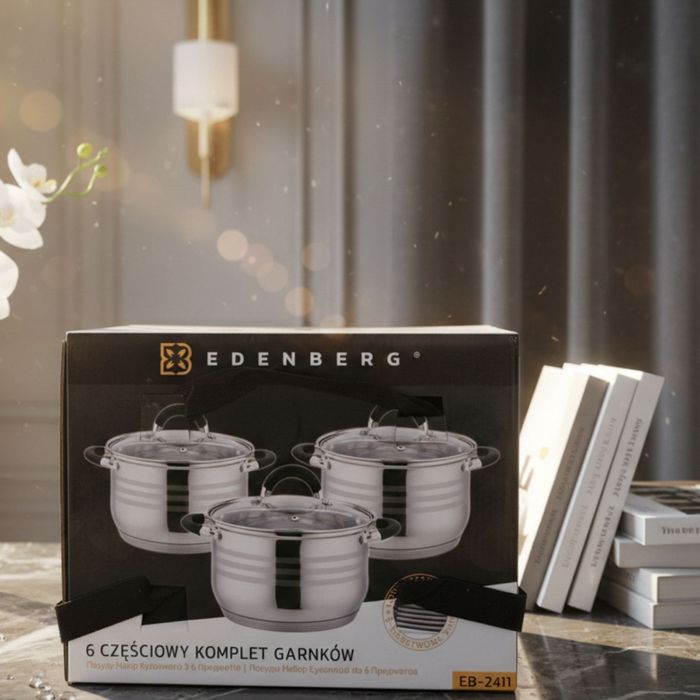 Премиум комплект съдове Edenberg - 6 части