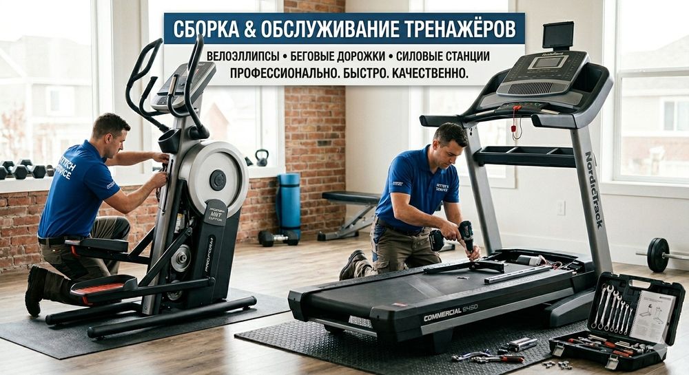Сборка и обслуживание тренажёров