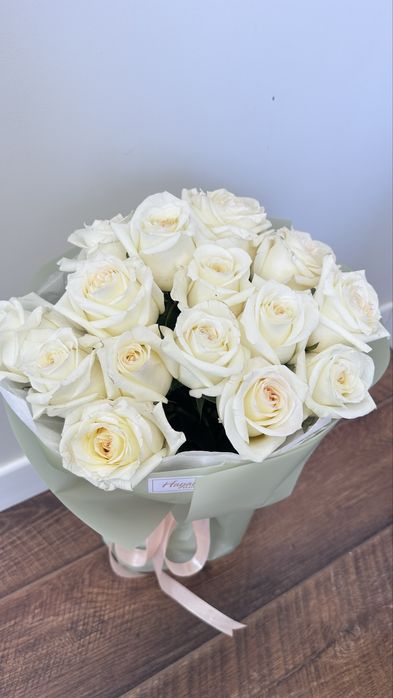 Пионовидные розы 15 шт