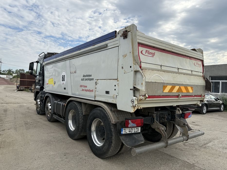 MAN TGS 32.440 8X4 128.000 Km,  FULL OPTION