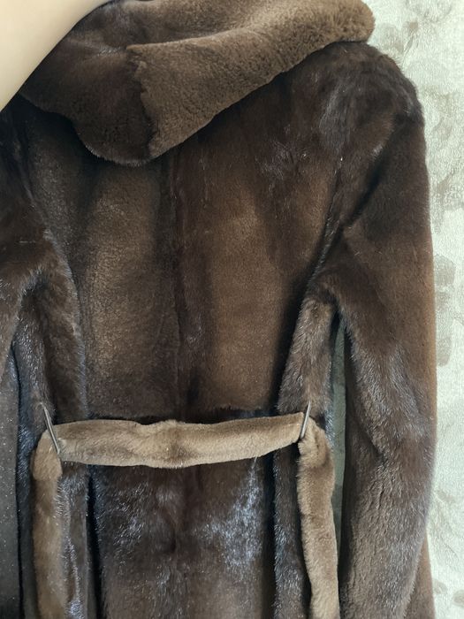 Натуральная норковая шуба