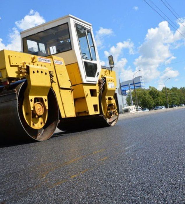 Укладка асфальта