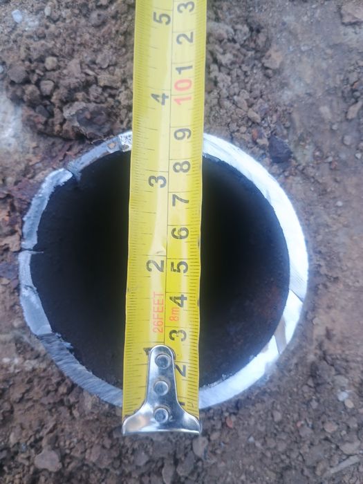 Țeavă pentru gard, construcții.