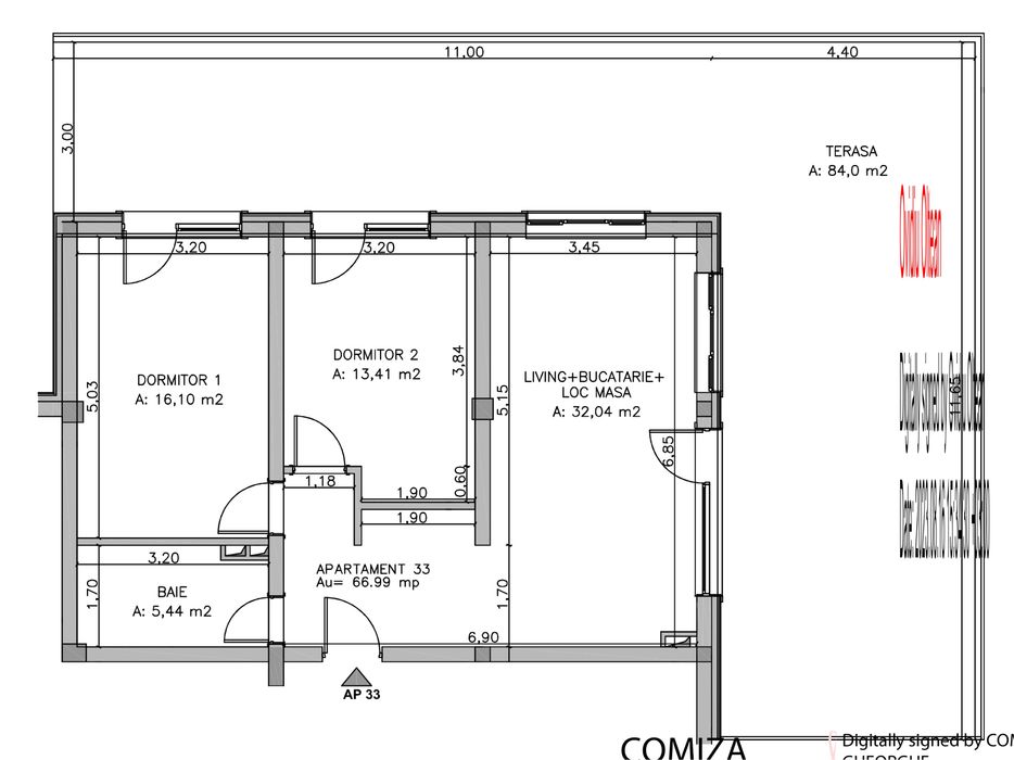 Apartament premium 3 camere zona Roata Faget Valea Garbaului