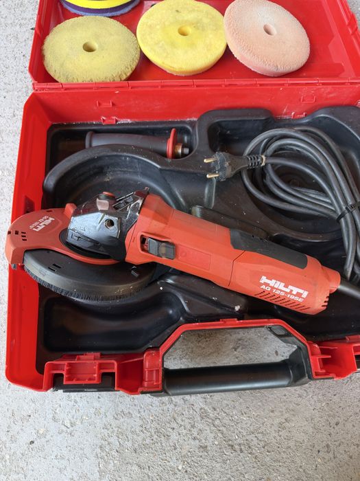 Hilti AG 125-19SE + прахоуловител  DG-EX125/5