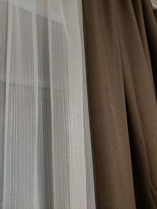 Комплект штор и тюль