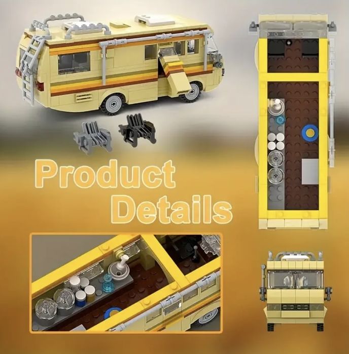 Lego rulota Breaking Bad 360 de piese