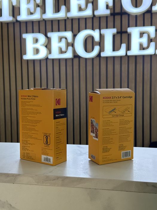 Kodak Mini 2 Retro Portabil Photo Printer + 30 Sheets