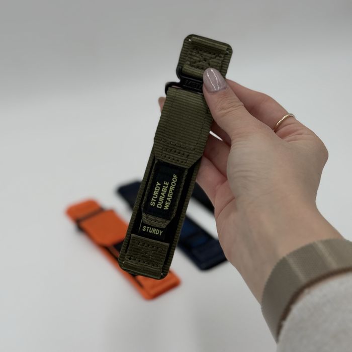 Масивна текстилна каишка от плат с велкро залепяне за Apple Watch ULTRA/11/10/9/8/7/6/5/4/3/2/1