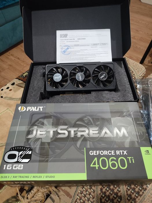 RTX 4060TI 16GB Palit JetStream