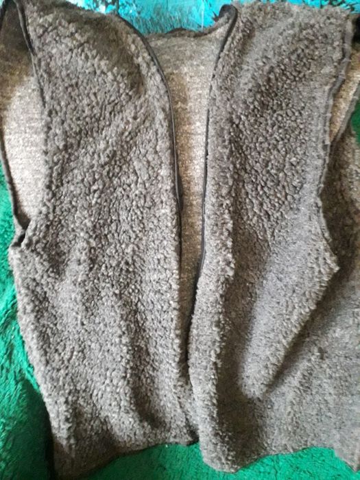 Мъжка шуба изкуствена кожа