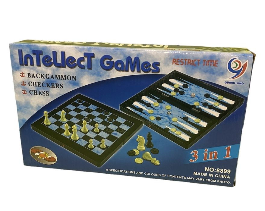 Шахматы 3 в 1 нарда шашки