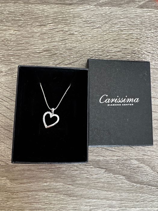 Колие - сребърно и розово злато