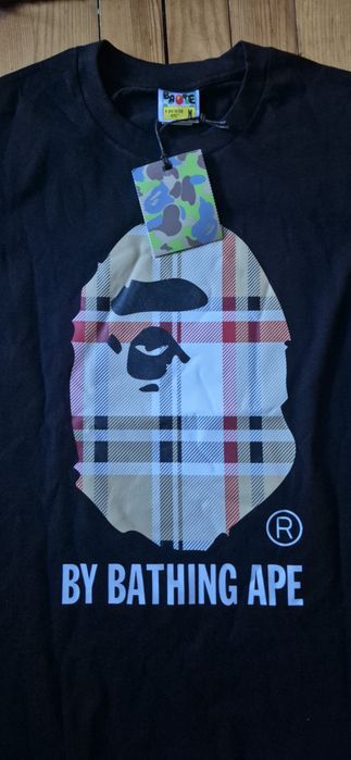 Bape Tee  x Burberry