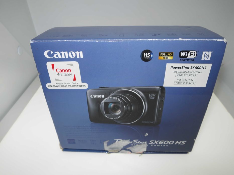 Canon PowerShot SX600 компактен дигитален фотоапарат - цифрова камера