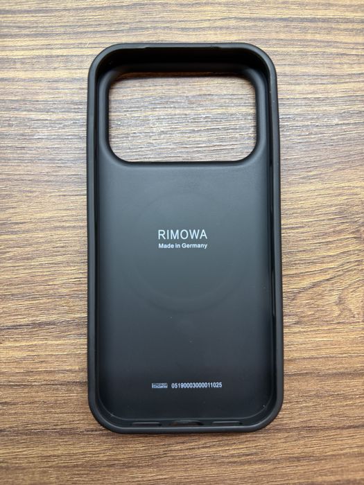 Rimowa iPhone 17 Pro Case Husa Black Negru