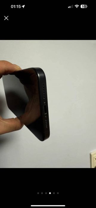 Iphone 15promax 256 qora