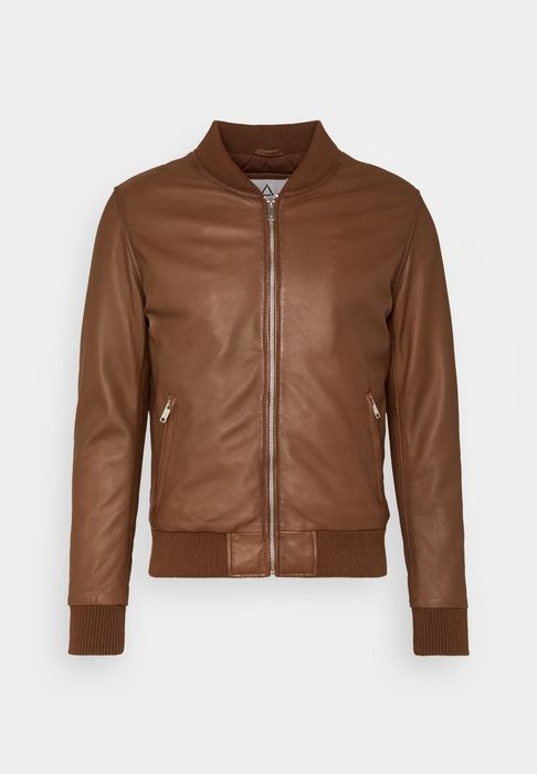 Geaca piele Serge Pariente piele naturală XXL