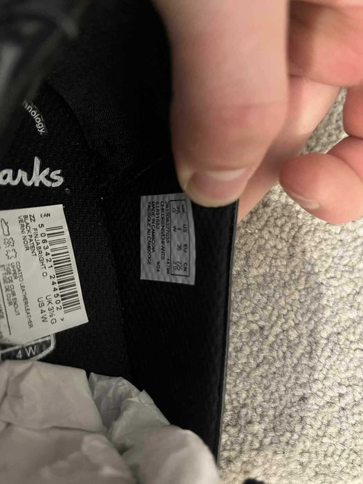 Чисто Нови необувани детски Лоуфъри размер 37ми CLARKS