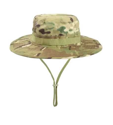 Pălărie Tactică Boonie pentru Bărbați - Model Militar Multicam Panama