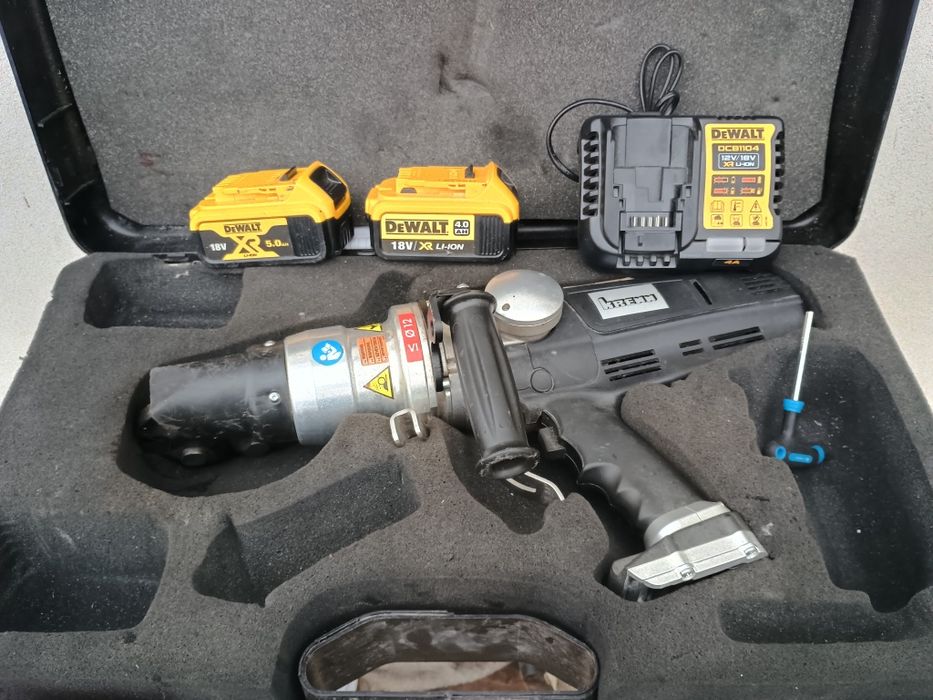 Foarfeca tăiat fier beton krenn la set