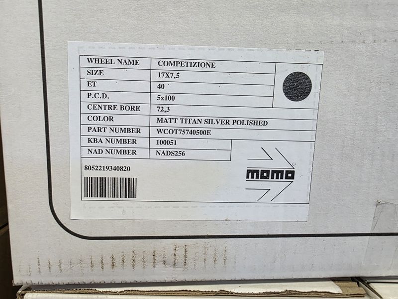 17цола 5х100 Vw,Skoda,Audi,Subaru,Toyota 5x100