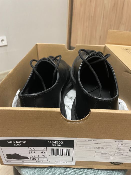 Dr. Martens 1461 черные